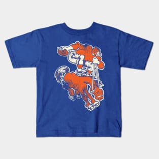 Vintage Denver Mascot Kids T-Shirt